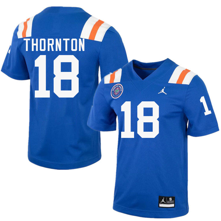#18 Bryce Thornton Gators Jersey,Florida Gators College Football Jerseys Stitched-Throwback Royal  #18 Bryce Thornton Gators Jersey,Florida Gators College Football Jerseys Stitched-Throwback Royal